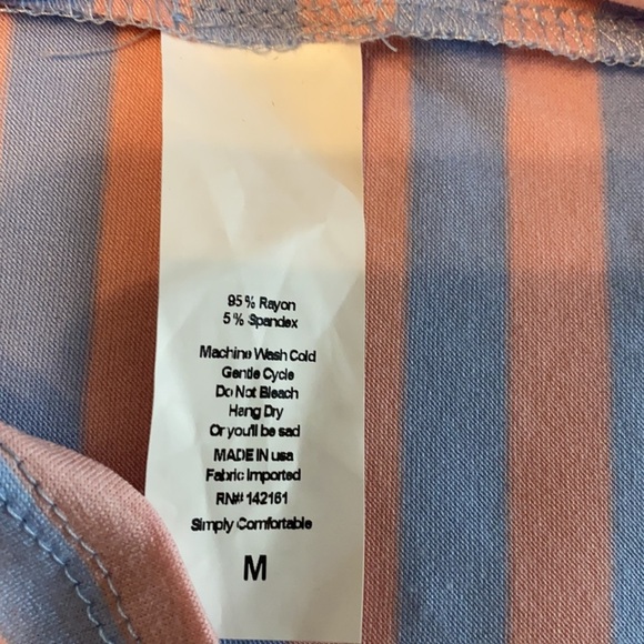 LuLaRoe woman’s striped dress Julia Size Medium - Picture 7 of 11